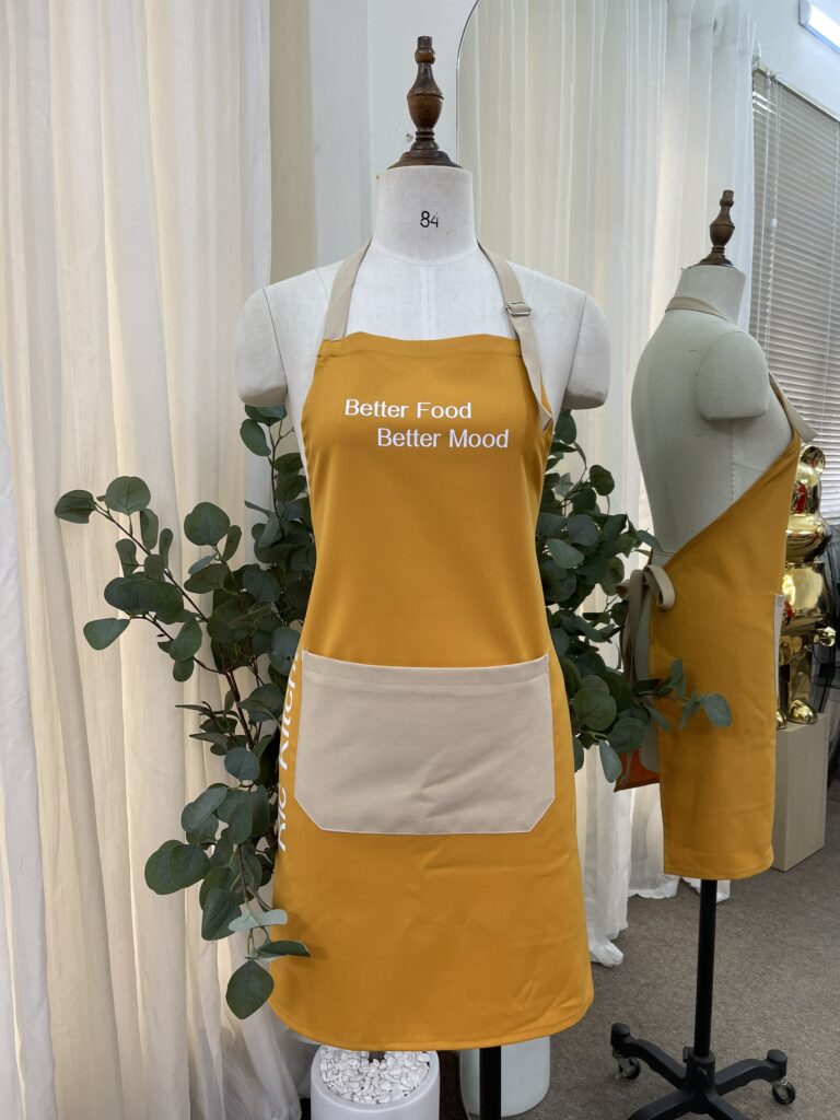 Tạp dề cà phê jean vàng ĐẸP TDCN030806