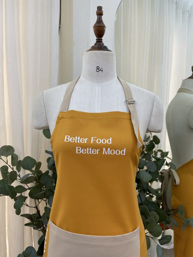 Tạp dề cà phê jean vàng ĐẸP TDCN030806