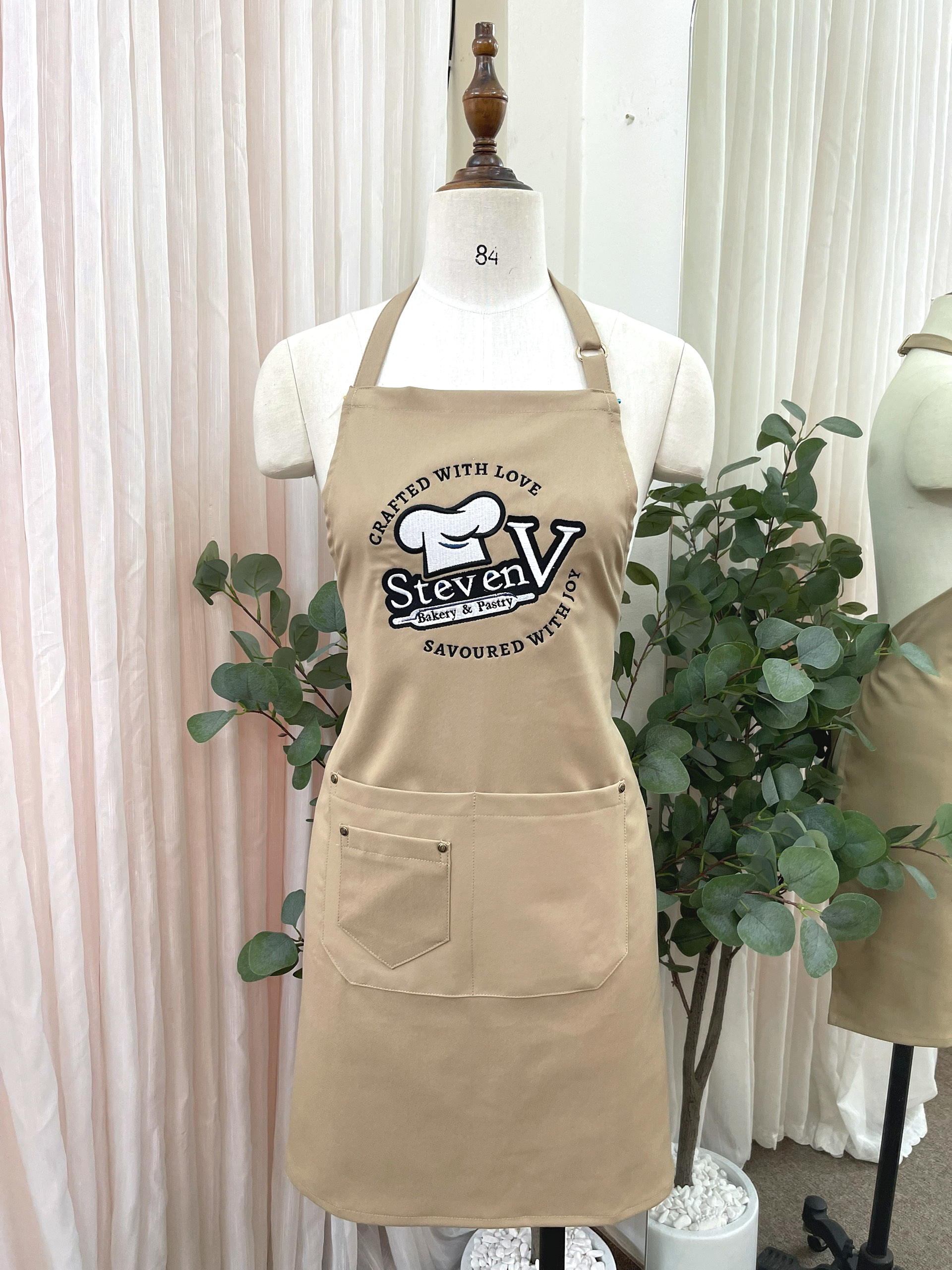 Tạp dề tiệm hoa, tạp dề tiệm bánh TDBH250719