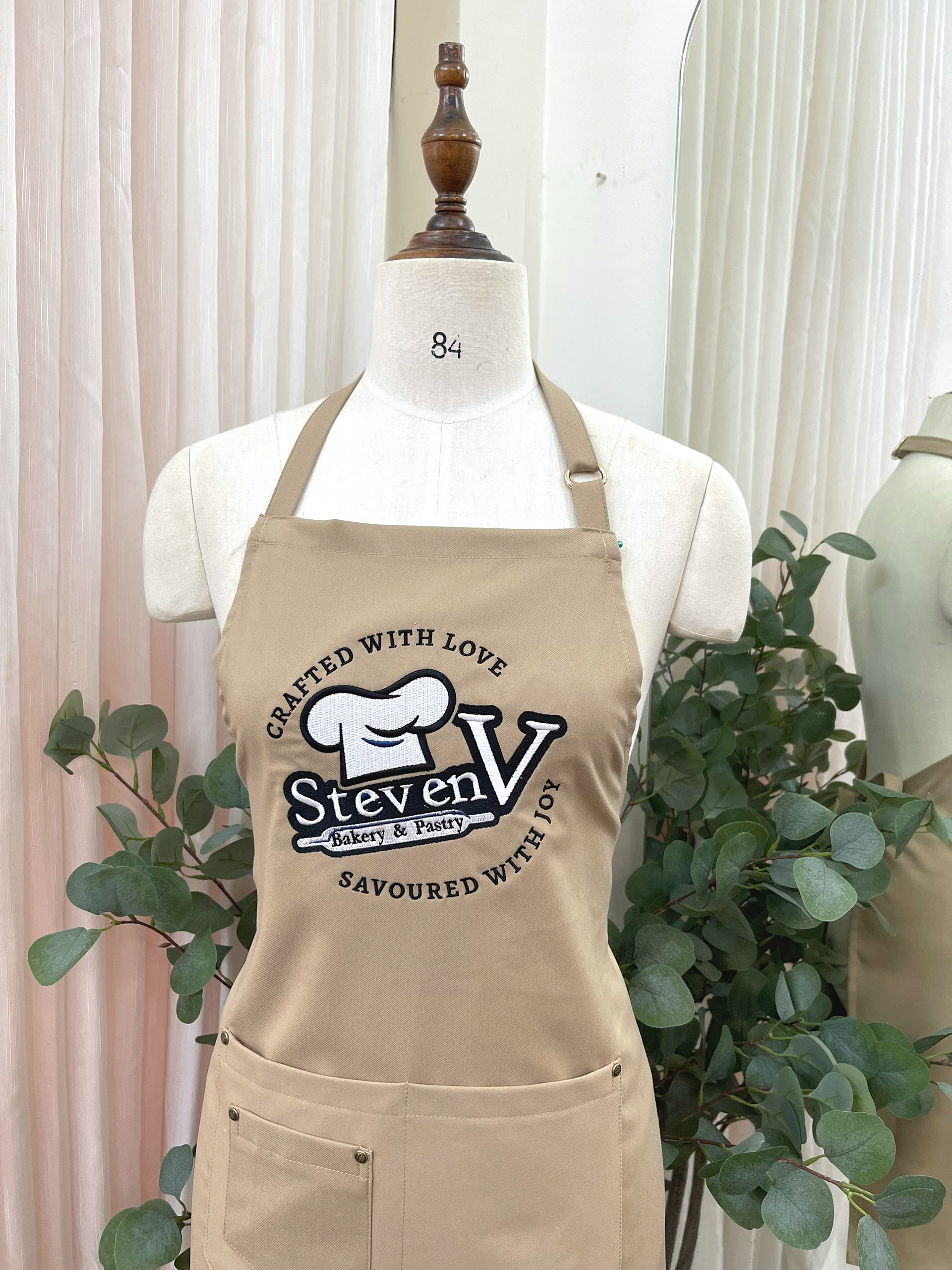 Tạp dề tiệm hoa, tạp dề tiệm bánh TDBH250719