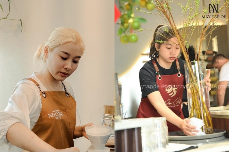Tap de canvas linh vuc nha hang coffee