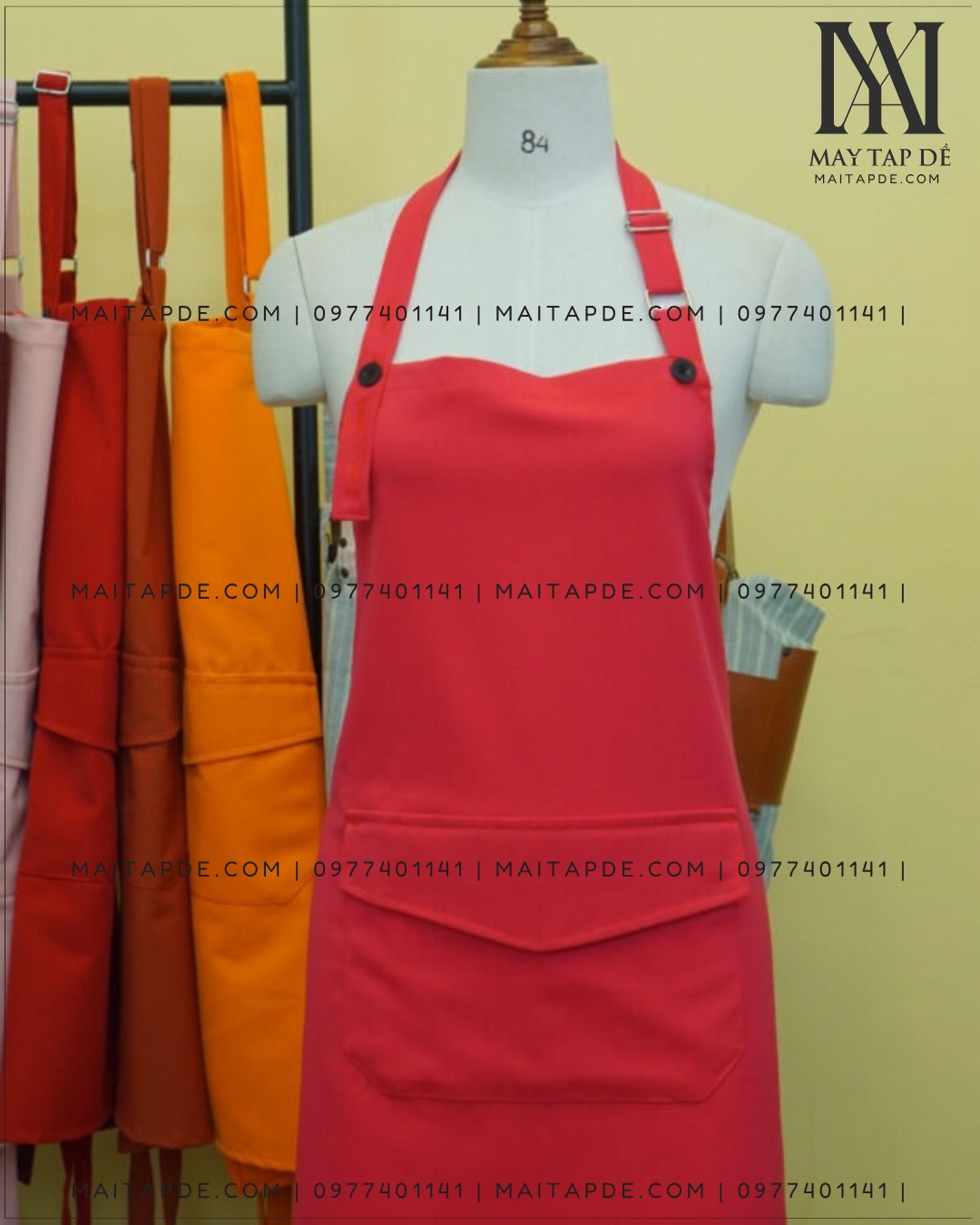 Nên may tạp dề màu gì? Bí quyết chọn màu CHUẨN dành cho bạn