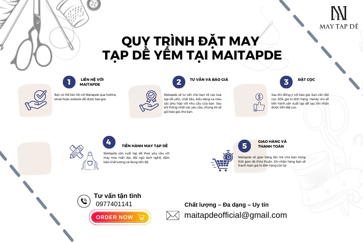 Top 15 mẫu tạp dề yếm chất lượng nhất tại tpHCM