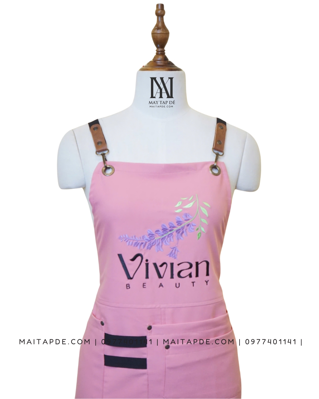 tap-de-mau-hong-TDMH01 Tap de mau hong phoi tui day deo cheo TDMH01