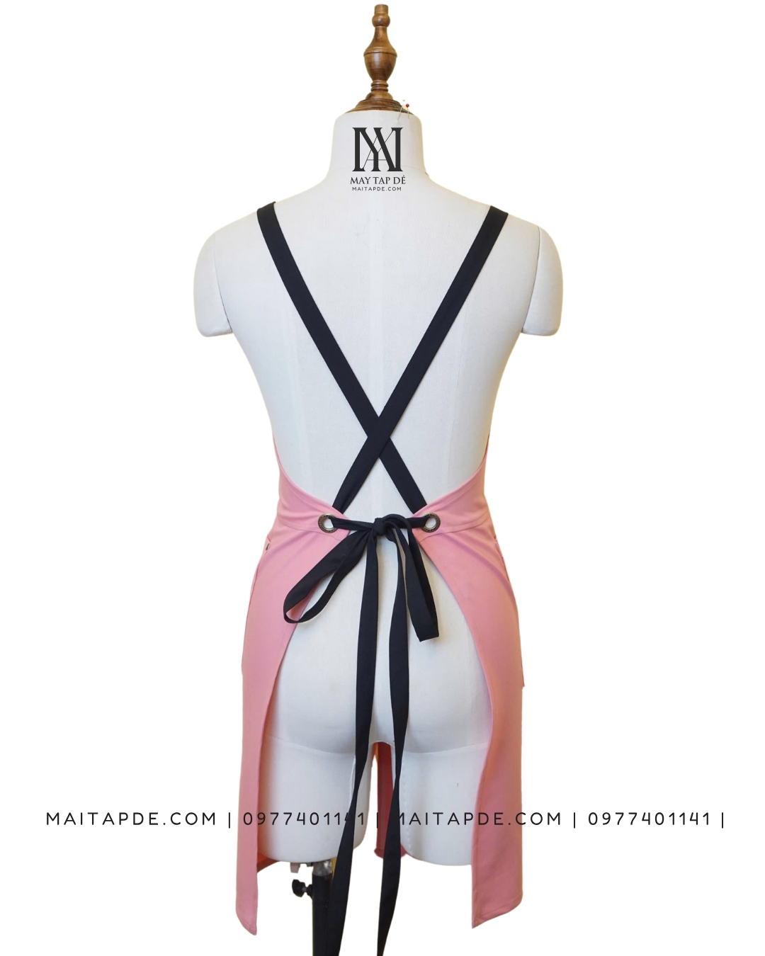 tap-de-mau-hong-TDMH01 Tap de mau hong phoi tui day deo cheo TDMH01