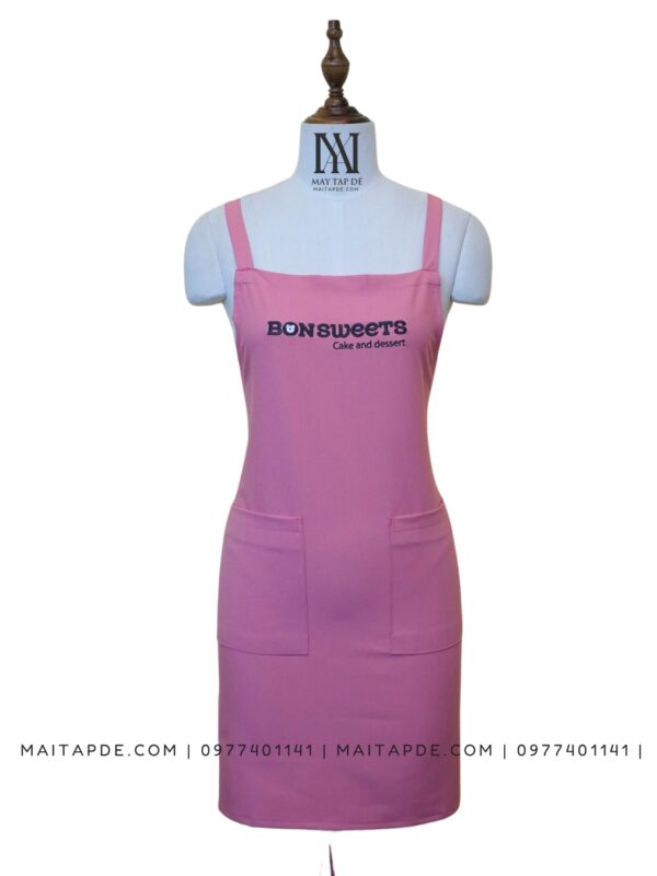 Tap de mau hong tiem banh day deo cheo TDMH03