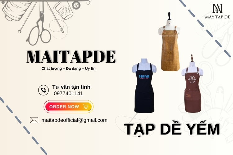 Top 15 mẫu tạp dề yếm chất lượng nhất tại tpHCM